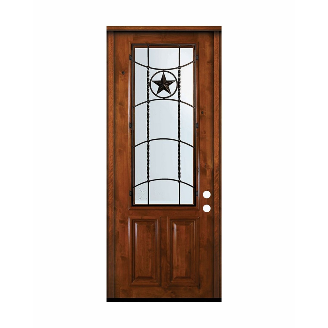 2-Panel Texas Star Prehung Exterior Door