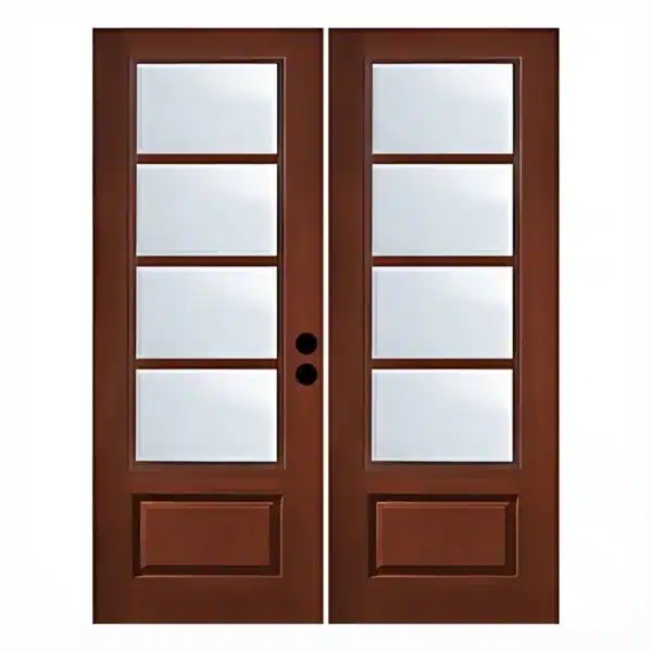 4 Lite Odessa Fiberglass Door