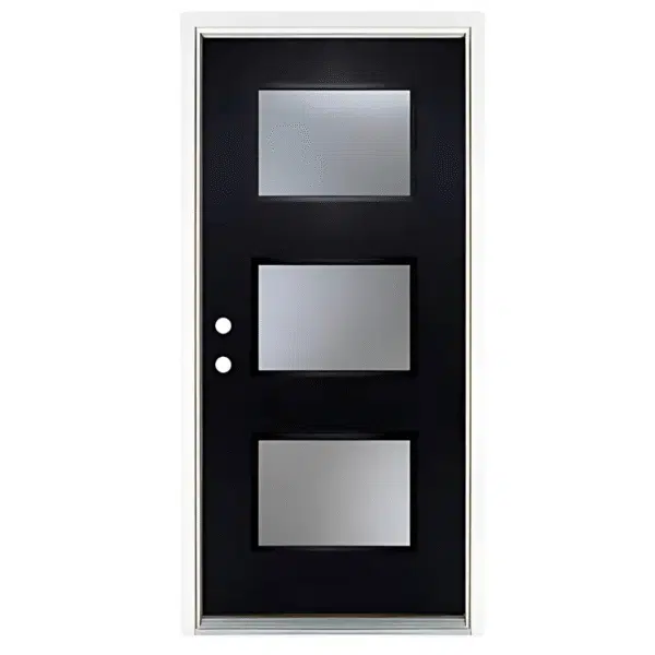 With 3 Flush Glazed