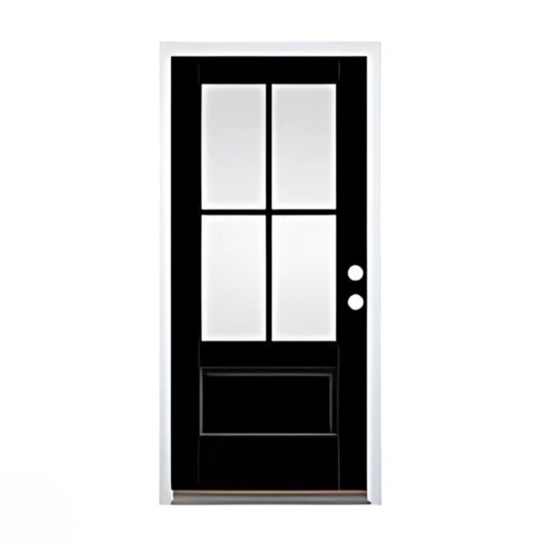 4 lite tyler fininshed fiberglass door