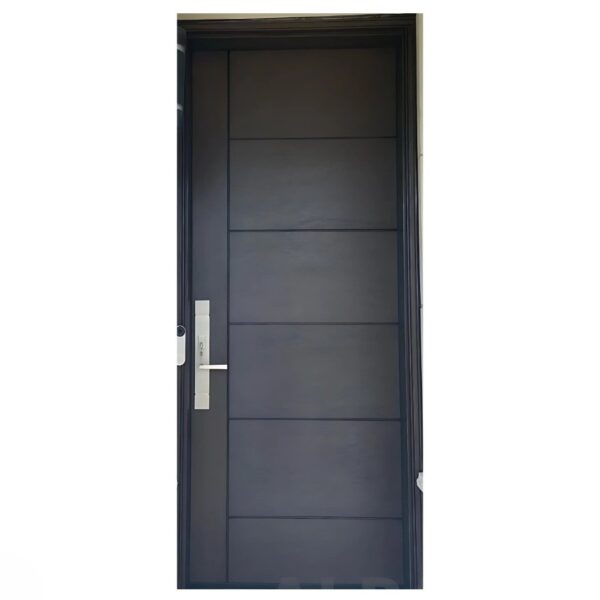 Modern 6+1 line Laredo single fiberglass door