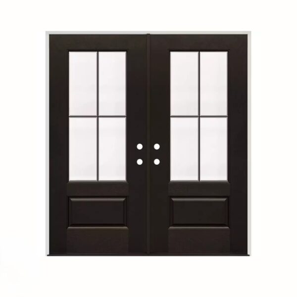 3/4Lite  4LFD fiberglass door
