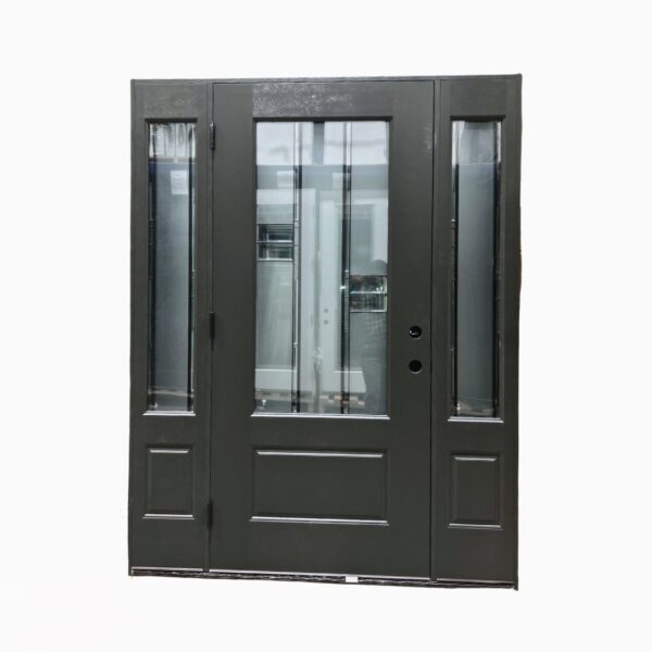 3/4 lite Midland  decorative glass door