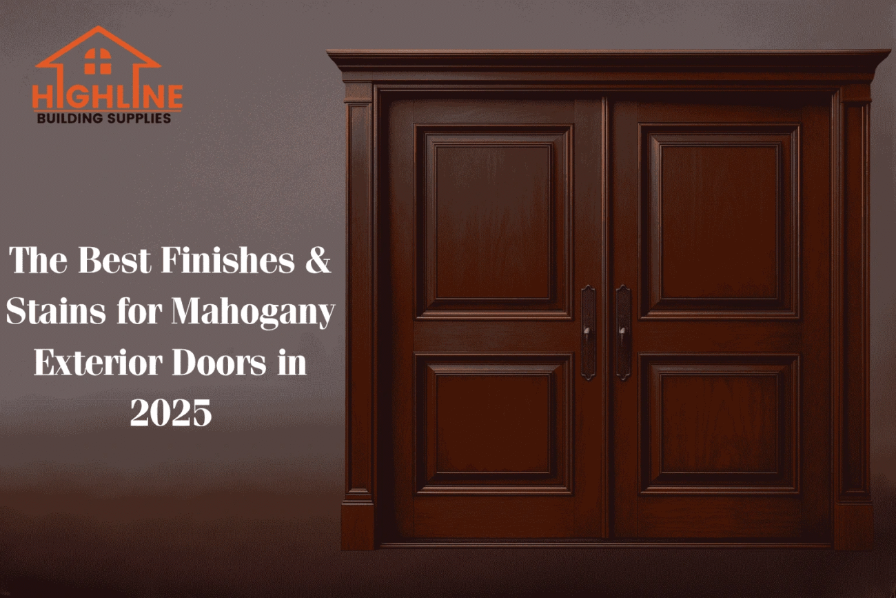 mahogany exterior doors