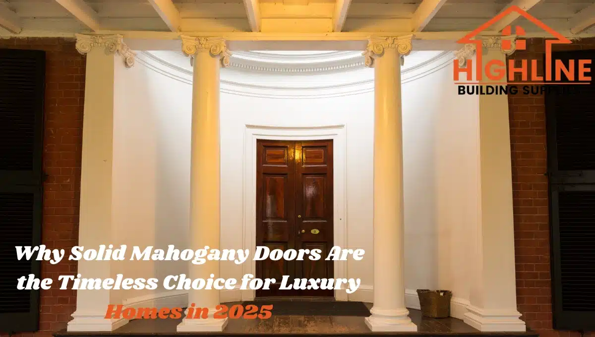 solid mahogany doors