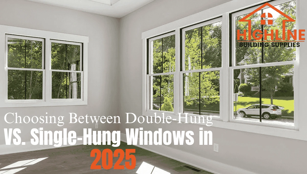double-hung vs. single-hung windows