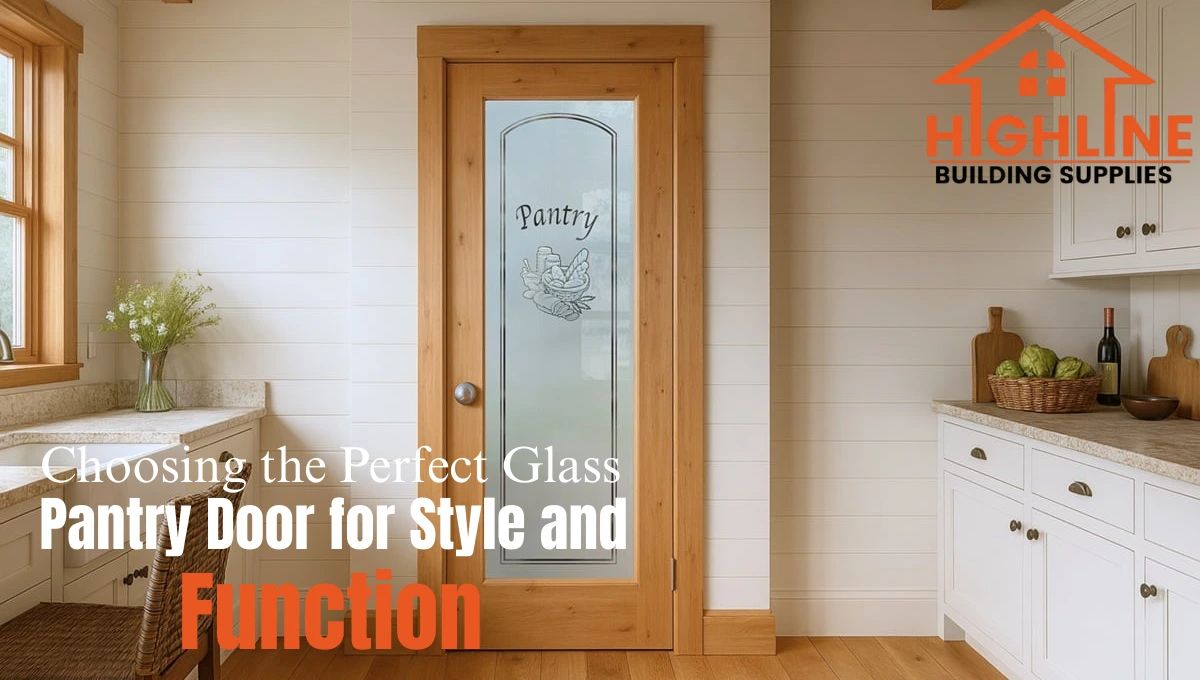 glass pantry door