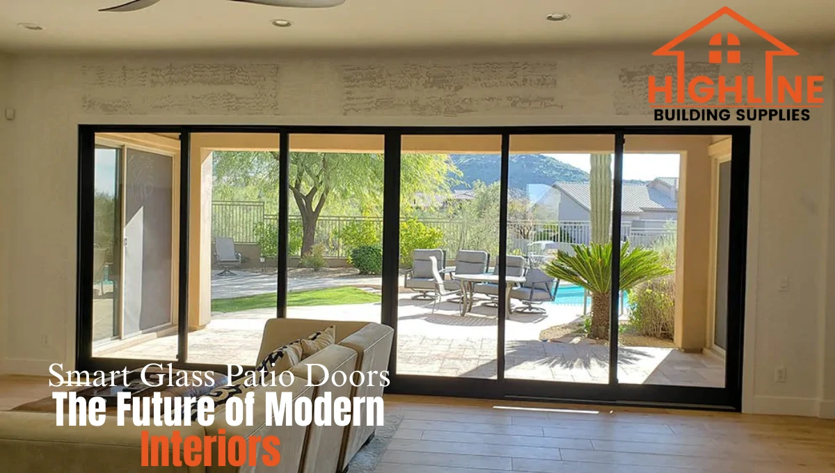 smart glass patio doors