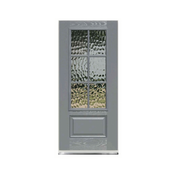 Ocean Gray Flemish Glass