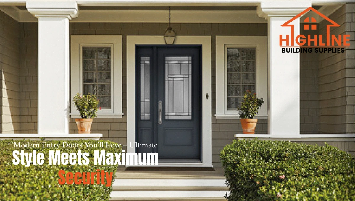 modern entry doors