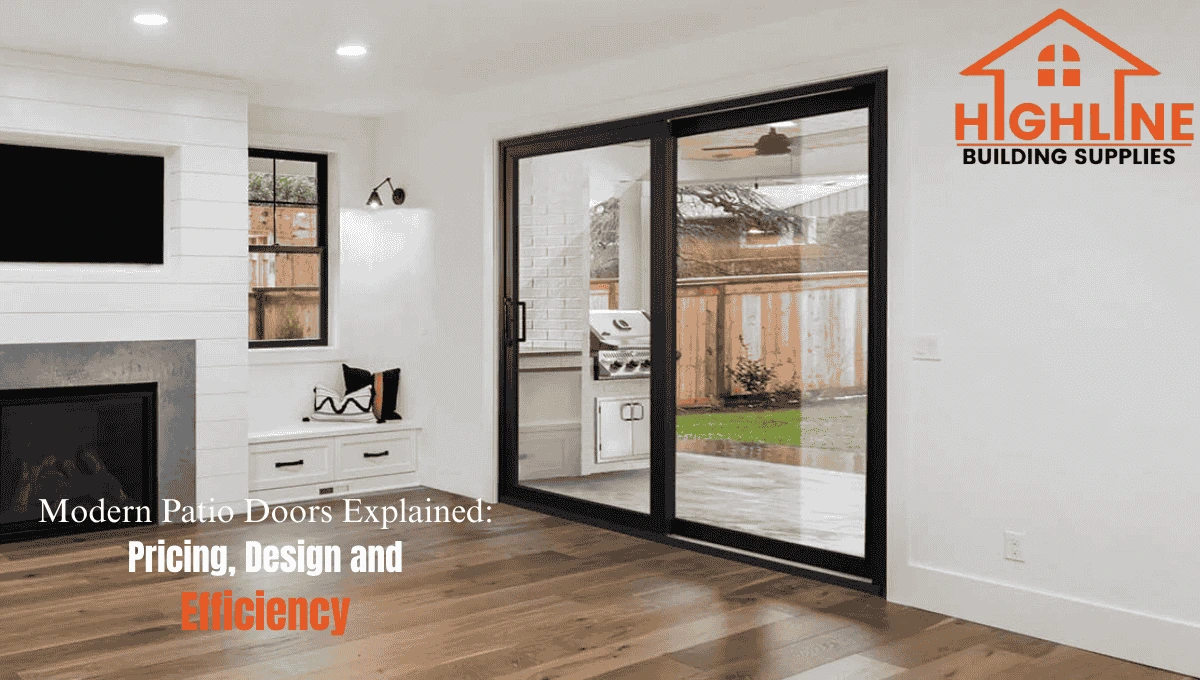 modern patio doors
