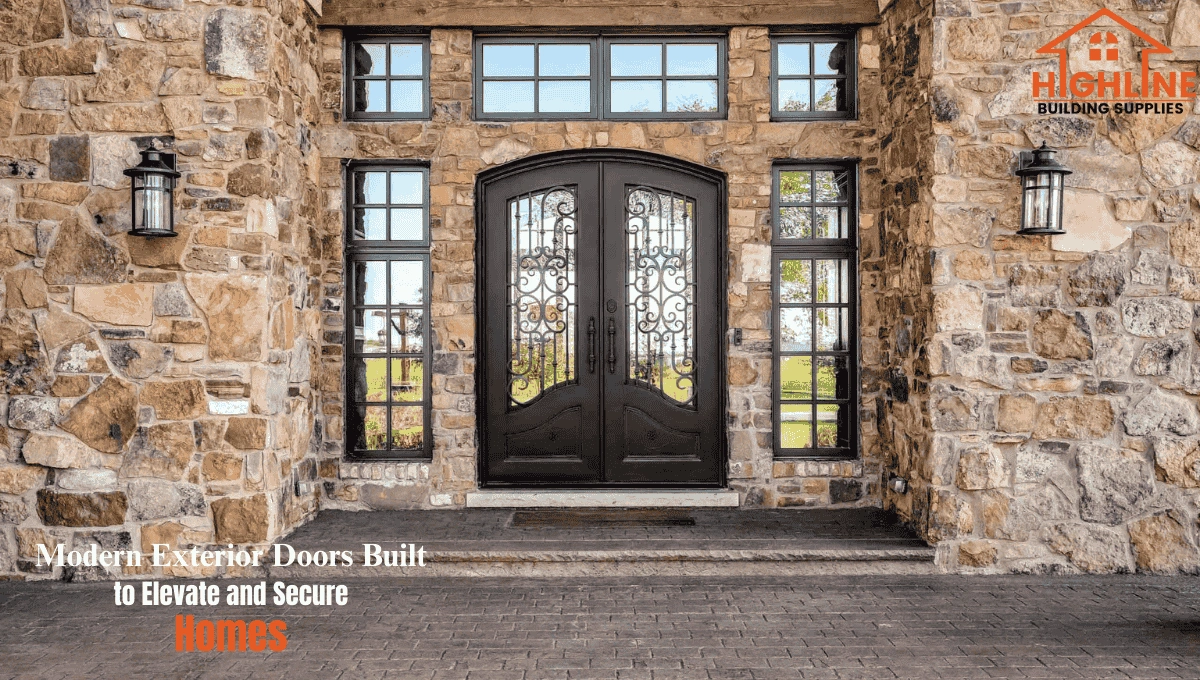 modern exterior doors