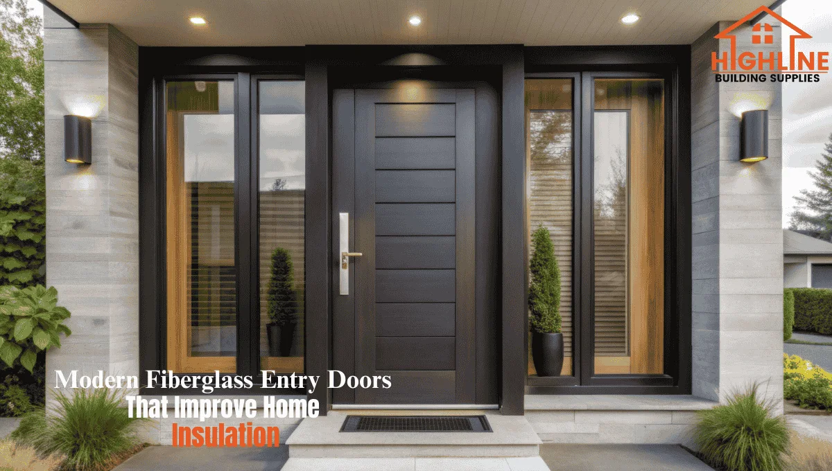 Modern Fiberglass Entry Doors