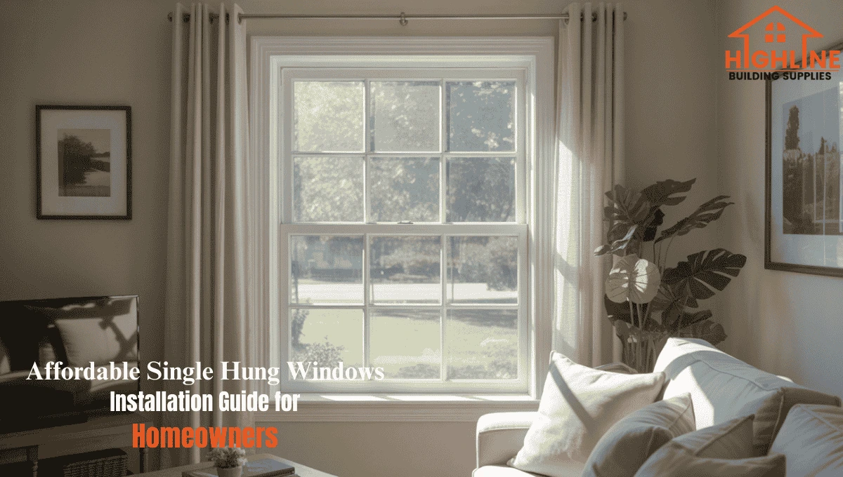 affordable single hung windows installation guide