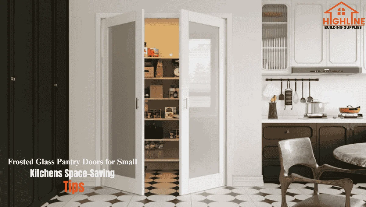 pantry frosted glass door